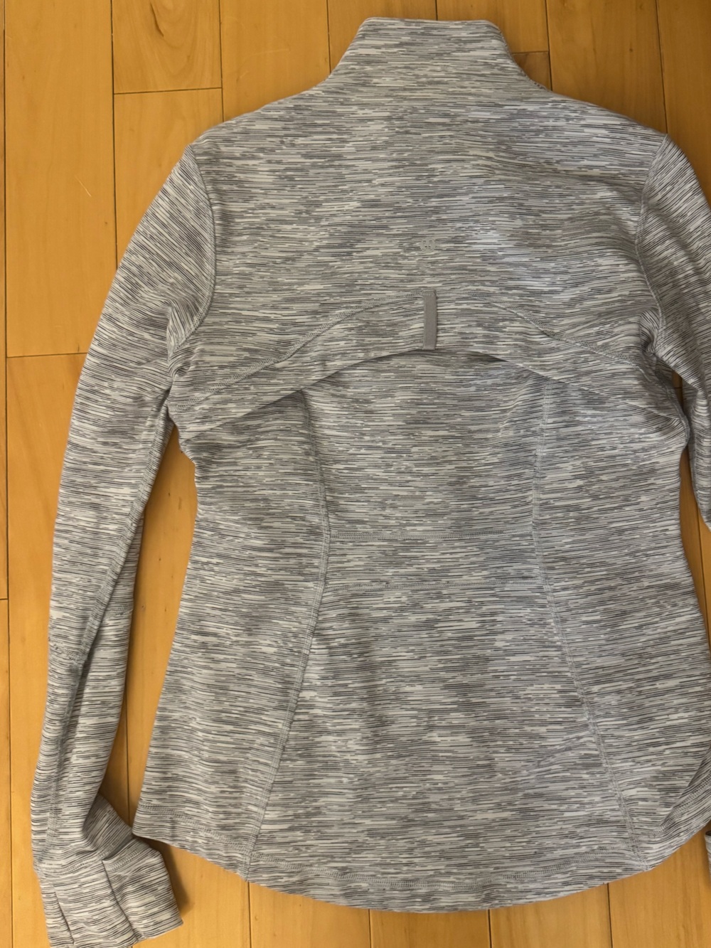 lululemon athletica White Heather Bomber-Style Jacket - Picture 5 of 5